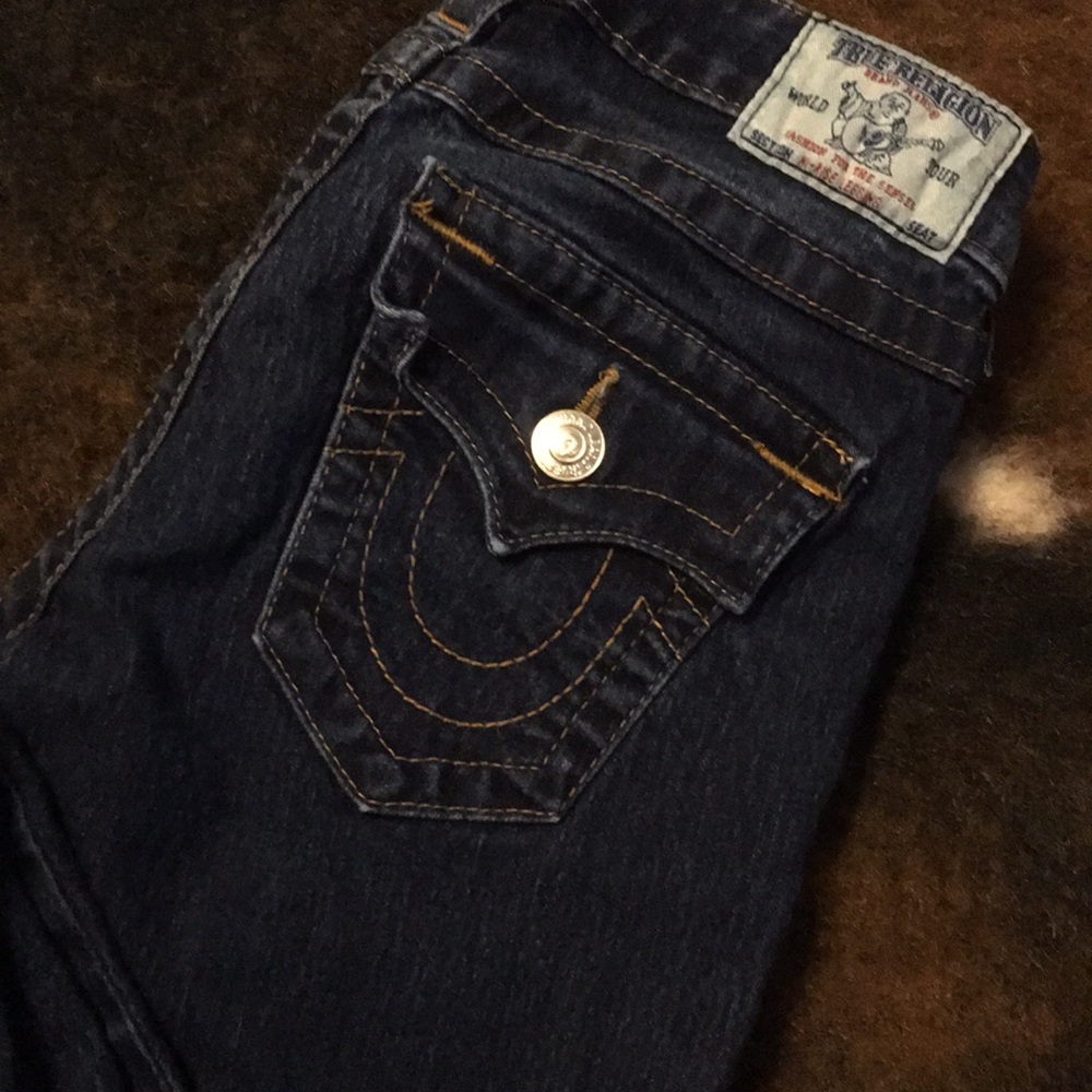 True Religion size 27 skinny jeans